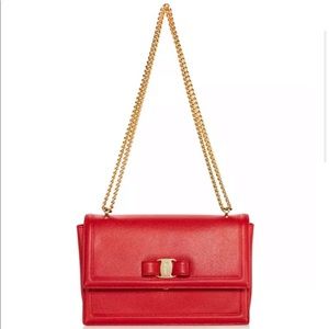 Salvatore Ferragamo Medium Ginny Shoulder Bag